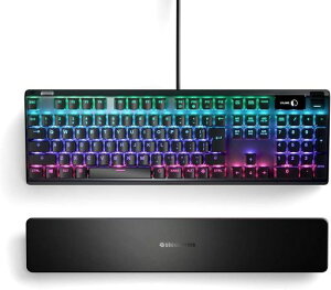 SteelSeries ���s�b�h�g���K�[ ���� �Q�[�~���O�L�[�{�[�h �L�� ���{��z�� ���C�z�[�����ʃZ���T�[ OmniPoint�X�C�b�` �L�@EL�f�B�X�v���C���� Apex Pro JP 64629