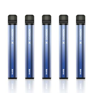 NONNICO X �d�q�^�o�R �g���̂�VAPE 1�{��1500��z��x5�{�Z�b�g(���v��7500��) �j�R�`���E�^�[��0 �x�C�v�^�C�v�̎g���̂�VAPE �����^�ѕ֗� �u���b�N�����\�[������