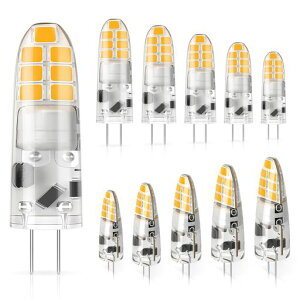 DiCUNO G4���� 12V LED�d�� 2W �n���Q���d��20W���� 200lm �d���F 3000k LED���C�g �񒲌� 10����
