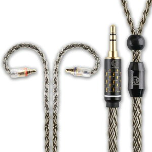 �y��؁z �n�C�G���h IE100 PRO IE400 IE500 Pro �p ���P�[�u�� 16�c �⃁�b�L���� 3.5mm �I�X �����p �C���z�� �P�[�u�� Hi-Fi �A�b�v�O���[�h �X�e���I�~�j �����P�[�u���yM230�z (3.5mm to