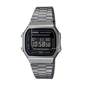 Zshion [3��] �Ή� Casio A168 �p �t���ی�t�B���� �����^ �����ߗ� �C�A�[�� ���˖h�~ �S�ʕی� �ȒP�ɓ\��܂� ��p�ی�t�B����