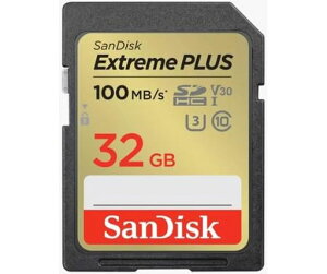 �T���f�B�X�N Extreme PLUS SDHC UHS-I�J�[�h 32GB SDSDXWT-032G-JNJIP