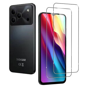 For DOOGEE Note 56/Note 56 Pro/Note 56 Plus �K���X�t�B���� DOOGEE Note 56 �t�B���� 2���Z�b�g �d�x9H �����K���X �t���ی�t�B���� 2.5D �����ߗ� ��U�h�~ �C�A�[�� ����h�~ �����z��