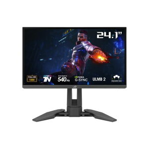 ASUS �Q�[�~���O���j�^�[ ROG Swift Pro PG248QP 24.1�C���` / �t��HD / 540Hz (OC) / Esports-TN�p�l��/NVIDIA Reflex Analyzer/ULMB 2 /