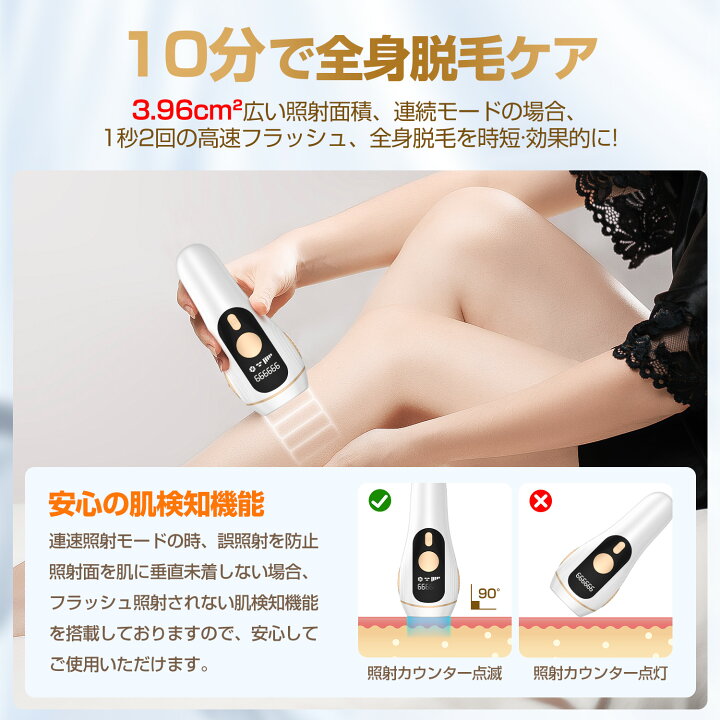 楽天市場】先着様7980円！脱毛器 VIO対応＼楽天1位☆医療機器クラスII 