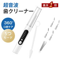 歯石取り 口腔洗浄器【楽天連続1位★360°口腔ケア】超音波スケーラー 歯石除去 歯垢 黄ばみ ヤニ取り 口…