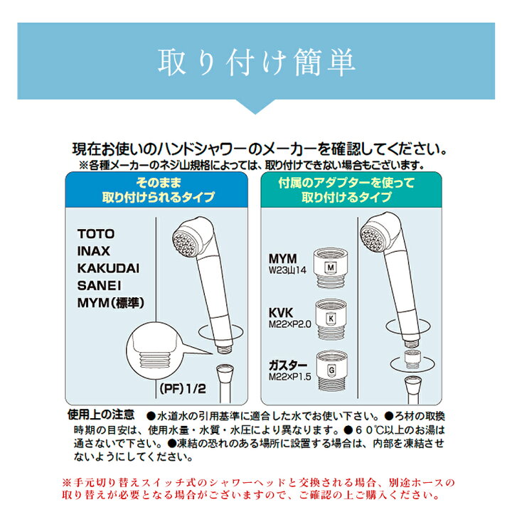 楽天市場】【正規代理店】ガイアの水135 浄水シャワー 直送 シャワー 