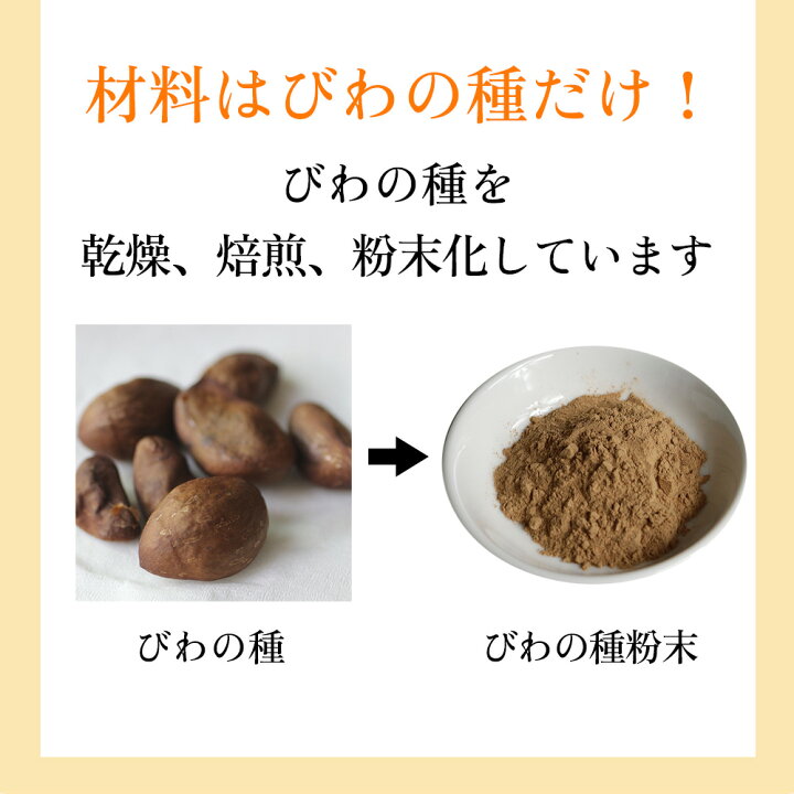 楽天市場】びわの種 粉末 280g×2袋 枇杷の種 国産100％ びわ ビワ 枇杷 
