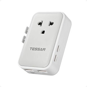 �C�O�ϊ��v���O�S���E�Ή�TESSAN�����^�C�O���s�p�R���Z���gCBFOA�^�C�v�Ή�4USB(2USB-C)�t��PD25W�}���[�d���ۓd���ϊ��A�_�v�^�[�}���`�ϊ��v���O�؍�/���[���b�p/�I�[�X�g�����A/�C�M���X/�c