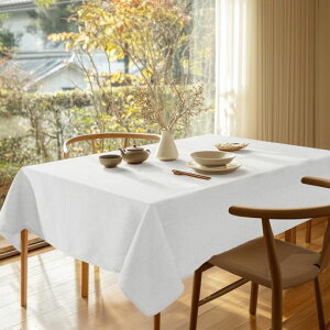 Deconovo�e�[�u���N���X140*180CM�z���C�g��������h�~�k�����n�����`�S6�F