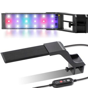 DEWEL �����p���C�g ���� �Ɩ� led ���C�g �A�N�A���E�����C�g usb 4�F �^�C�}�[�t�� 10�i�K���� �����琬 �M�ы� �C���� �Ϗ܋����� ������ ���^ �y�� �A���~�j�E���� (30cm�̐����ɑΉ�)