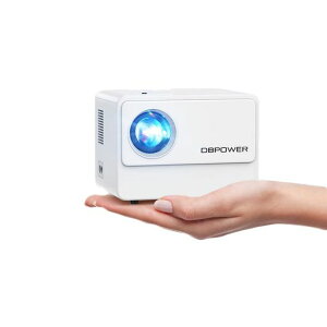 DBPOWER�v���W�F�N�^�[�����^�z�[���v���W�F�N�^�[Bluetooth10000LM���P�xWiFi1080P�t��HD�Ή�4K�Ή��ƒ�p�v���W�F�N�^�[�����X�s�[�J�[�Y�[���@�\�z�[���V�A�^�[S
