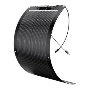 ZOUPW �t���L�V�u���\�[���[�p�l�� 200W = 100Wx2�� PERC 11BB �\�[���[�p�l�� �X�e�����X�����o���h�ƃJ���r�i�t�� 12V�V�X�e���Ή� IP68�h�� �L�����v �Ԓ��� �A�E�g�h�A �h�ЃO�b�Y ���� �x�����c