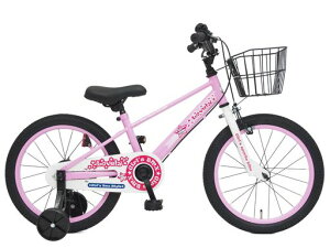 トップ(Top)ラブリーベイカー18インチピンク子供用自転車チャリンクス幼児自転車女の子補助輪付き
