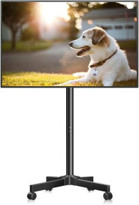 XINLEIテレビスタンド壁寄せハイタイプテレビ台液晶TVスタンド自立型テレビスタンド小型移動式13-49インチ対応耐荷重20KGVESA規格75/100/150/200高さや角度調節可能縦画面切り替え可能シンプル…