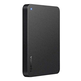 東芝 CANVIO 1TB USB3.2(GEN1)対応 ポータブルHDD PC/TV対応 バッファローサポート 国内メーカー 故障予測 外付け MAC ブラック HD-TPA1U3-B/N