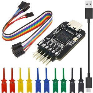 YoumileUSB���W�b�N�A�i���C�U8�`�����l��24MHZType-C�C���^�[�t�F�[�X�}�C�N���R���g���[��ebugging�v���g�R�����ARMFPGAUSB-Type-c�P�[�u���t���e�X�g�t�b�N�N���b�v�f���|���P�[�u��