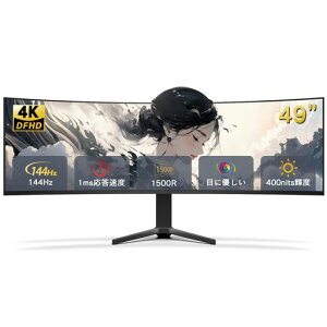 WingameQ[~Oj^[Xs[J[X[p[EgCh32:94K144HzDFHD(3840*1080)IPSt49C`FreeSync/u[_NV/VESAΉ/HDMI/Lp/2Nۏ؃ubN