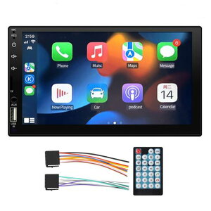 2DinJ[WIWinceCarplayAndroidAuto7hÓdeʎ^b`XN[A~[NAo[XC[WABluetoothAAM/FMAUSB/AUX|[g