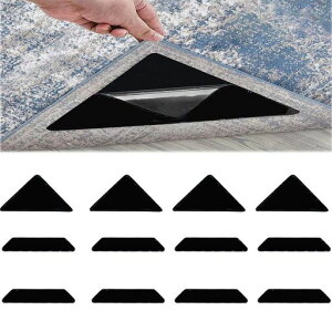 MINBOOT強力滑り止めシート強力粘着【跡残らない・水で洗うと粘性が回復】防止テープ滑りり返し使用でき床に傷つけないソファ/絨毯マット/玄関マット/キッチンマット等に適用(ハート4枚…