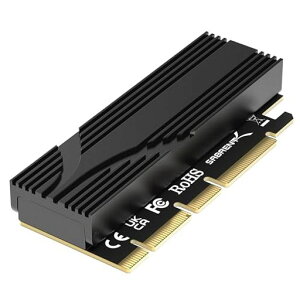 SABRENTM.2NVMeSSD-PCIex16�H��s�v�A�g���J�[�h(AIC)�A�A���~�j�E���q�[�g�V���N�t���AGen5SSD�pM.2PCIe�A�_�v�^PCIe5.0�A��PCIe����Ƃ̉��ʌ݊���(EC-TFPE)