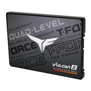 TEAMGROUP (���� Team) T-FORCE SSD 1TB SATA ���� QLC VULCAN Z�V���[�Y 6Gb/s �ǂݍ��ݍő�550MB/s �������ݍő�470MB/s 2.5�C���` 7mm�� ���{����3�N���K�ۏ�
