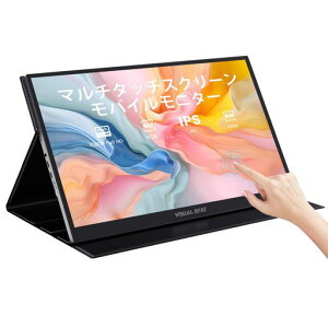 VisualBeat���o�C�����j�^�[�^�b�`�X�N���[��17.3�C���`1080PHDRIPSUSB-C���b�v�g�b�v�g���f�B�X�v���C�X�}�[�g�J�o�[�AUSB�AHDMI�A�f���A���X�s�[�J�[�t��-