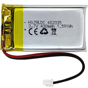 DC3.7V430mAh602035�[�d�\���`�E���|���}�[�d�rforDIY3.7-5V�d�q���i�A����2���d�r����������