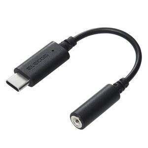�G���R��USBCto3.5mm�C���z���ϊ��A�_�v�^�I�[�f�B�I�W���b�N�ϊ�DAC���ځy���y/�ʘb�ziPhone�Eandroid�Ή��u���b�NMPA-C35DBK2