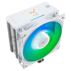 Thermalright Assassin X 120 R Digital ARGB White CPU �G�A�N�[���[�A2000RPM ���x�A4 �q�[�g�p�C�v�A12cm �É� PWM �t�@�� CPU �N�[���[�A�f�W�^�� �X�N���[�� �g�b�v