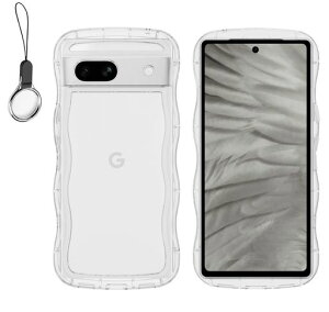 QAZWERT Google Pixel 7A �P�[�X �N���A �E�F�[�u �s�N�Z�� 7a �\�t�g TPU ���˂��� ���� �P�[�X �}�c�Ɗ� �l�C �؍� �ϏՌ� �Ȃ݂Ȃ� �J�o�[ ����~�� ���^ �y�� ������� ���΂݂Ȃ� �A�N�X�^�����c