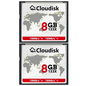 Cloudisk2PackCompactFlashCard(8GB)