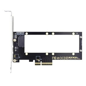 xiwai PCI-E 4.0 4X �z�X�g�R���o�[�^�[ EDSFF GEN-Z NVMe ���[���[ 1U E1.S 9.5mm 15mm 25mm ���� �V���[�g SSD �q�[�g�V���N�t�� PM9A3 PM9D3 P5801X �L�����A�A�_�v�^�[,