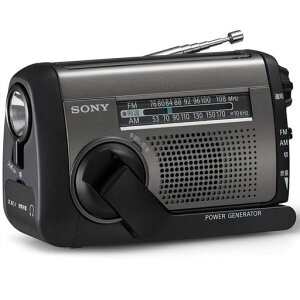 �\�j�[(SONY) �h�Ѓ��W�I ICF-B300:��񂵃��W�IFM/AM LED���C�g �g�ѓd�b�[�d ���z�����d ��񂵏[�d �u���b�N ��