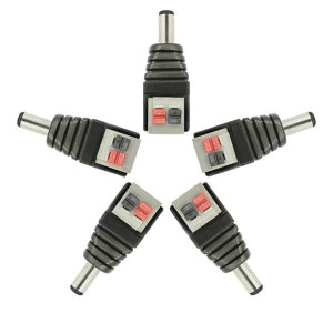 CERRXIANDCdRlN^vOAerJLEDvo[邽߂12VDC5521IXovORlN^A_v^(5pcs)