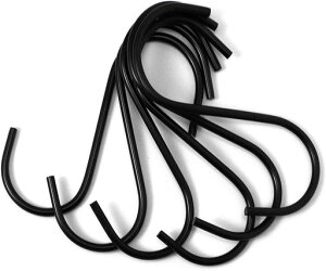AyyijaStbN8cmXeX[tbNBlackMetalHangingSHooksLb`pi|nK[S-shapehooks6Zbg[sAi]
