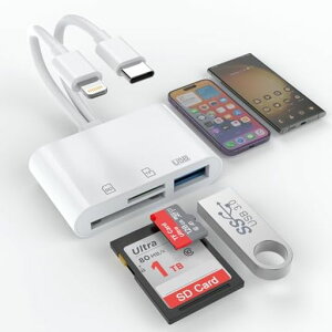 y2025MFiFؕiziPhoneSDJ[h[_[3in2Lightning/TypeC-USBϊA_v^ݒsvʐ^/rfIUSB3.0o]J[h[_[