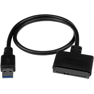 StarTech.com2.5�C���`SATA-USB3.1�A�_�v�^�P�[�u��USB3.1Gen2(10Gbps)2.5�C���`SATASSD/HDD�Ή�USB312SAT3CB