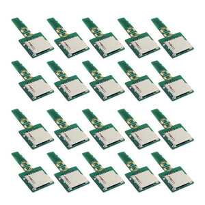 CY20個/ロットマイクロSDTFメモリーカードキットオスから標準SDメス延長アダプターエクステンダーPCBAリーダー車の携帯電話用(SDx20個)