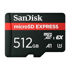 SanDisk512GBmicroSDExpress�J�[�h-Nintendo-Switch2�œ���A�ő�880MB/�b�̓ǂݎ��A�ő�650MB/�b�̏������ݑ��x�A220MB/�b�̎����������݁AU3�AC10-