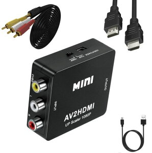 AVtoHDMIϊRo[^[RCAtoHDMIϊR|Wbg[q[HDMI[q֏o͗pRo[^[]720/1080PΉ(HDMIP[uRCAP[uUSBP[ut)