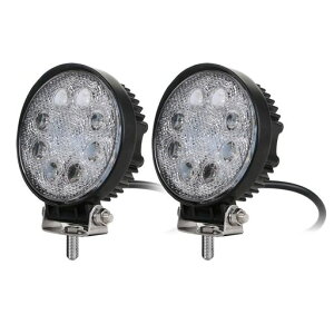 �J�V����(Kashimura) LED ���[�N���C�g �� 2�Z�b�g LED8�� ���F 24W 1560lm 6000K �m�C�Y�΍� IP67 DC12/24V NML-101