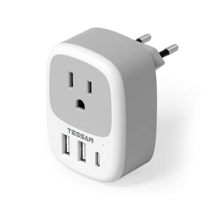 TESSAN�ϊ��v���Oc�^�C�v2��USB-A��1��USB-C�|�[�g�t���C�O�ϊ��v���O�؍��x�g�i���t�����X�h�C�c�C�^���A�X�y�C�����[���b�p�Ȃǂ֊C�O���s�֗̕��O�b�Y�ϊ���