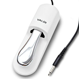 VALDI BP-3 Sustain Pedal White - �L�[�{�[�h�A�f�W�^���s�A�m�AMIDI�L�[�{�[�h�A����уV���Z�p���j�o�[�T���y�_�� - ���ׂẴu�����h�̕ϊ��X�C�b�` - 1/4�C���`�W���b�N�A����~�ߐ݌v�A�g���c