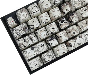 �A�j�� �L�[�L���b�v 108 PBT ���،^ OEM Cherry MX Switch���J�j�J���L�[�{�[�h keycaps (���Ɣ�)