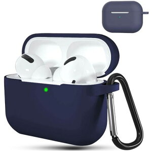 BOOLINNForairpodspro3�P�[�X�S�ʕی�J�o�[�t��V���R�������Ռ��z���J�o�[����~�ߌy�ʝ����h�o�L�Y�h�~�[�d�Ή������h�~���s�J���r�i�t��airpodspro3�Ή��ی�P�[�X(�u���[)