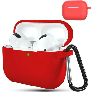 BOOLINNForairpodspro3�P�[�X�S�ʕی�J�o�[�t��V���R�������Ռ��z���J�o�[����~�ߌy�ʝ����h�o�L�Y�h�~�[�d�Ή������h�~���s�J���r�i�t��airpodspro3�Ή��ی�P�[�X(���b�h)