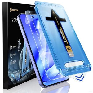 �y����zMAGICJOHN�Ή�GooglePixel9A�K���X�t�B����2���Z�b�g�K�C�h�g�t�������z���\��₷��9H�d�x�����K���X�t�B�����X�N���b�`�h�~�C�A���X�w��h�~��U�h�~6.3�C���`