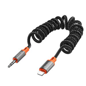 Mcdodo���C�g�j���Oto3.5mm�I�[�f�B�I�ϊ��P�[�u���L�k1.8m�܂ŃN���A�ȉ������y���y���߂�A���~�����O�����ϋv�i�C�����҂݃J�[���P�[�u���ԍڗp�I�[�f�B�I�P�[�u��i-Phone�Ei-Pad�Ei-Pod�ȁc