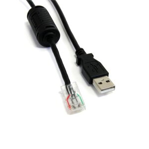 StarTech.com APC UPS��pUSB�P�[�u�� 1.8m USB A (�I�X) - RJ-45 (�I�X) AP9827��փP�[�u�� USBUPS06